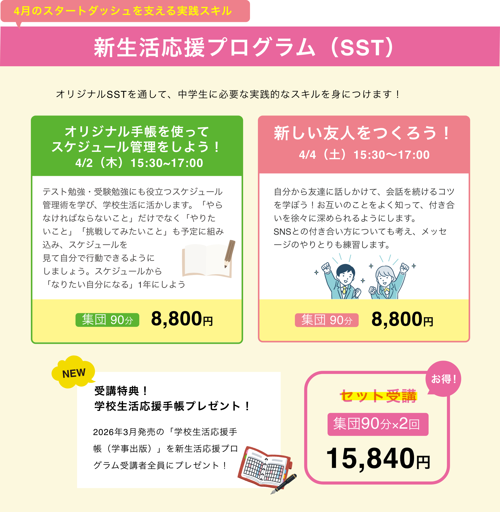 新生活応援プログラム（SST）